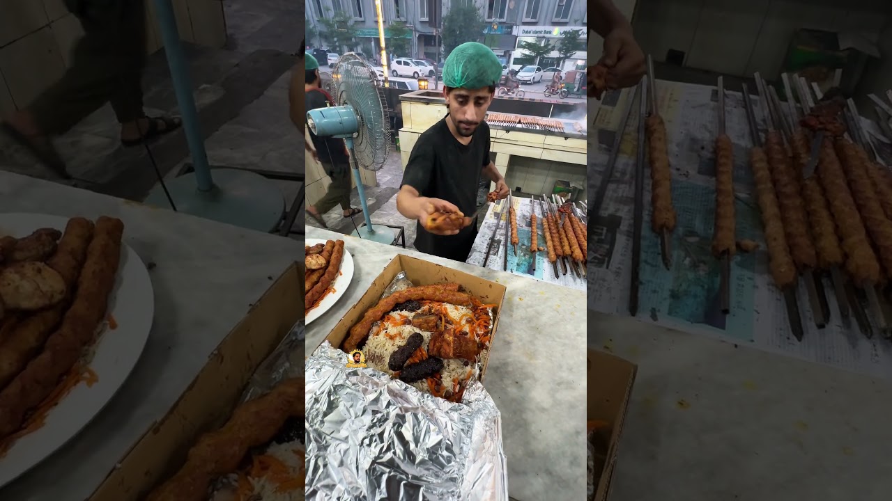 🤯 Giant Family Platter for Just Rs. 6000 | Rice, Chicken, Fish, Kabab & Meat Feast! 🍗🐟🥩