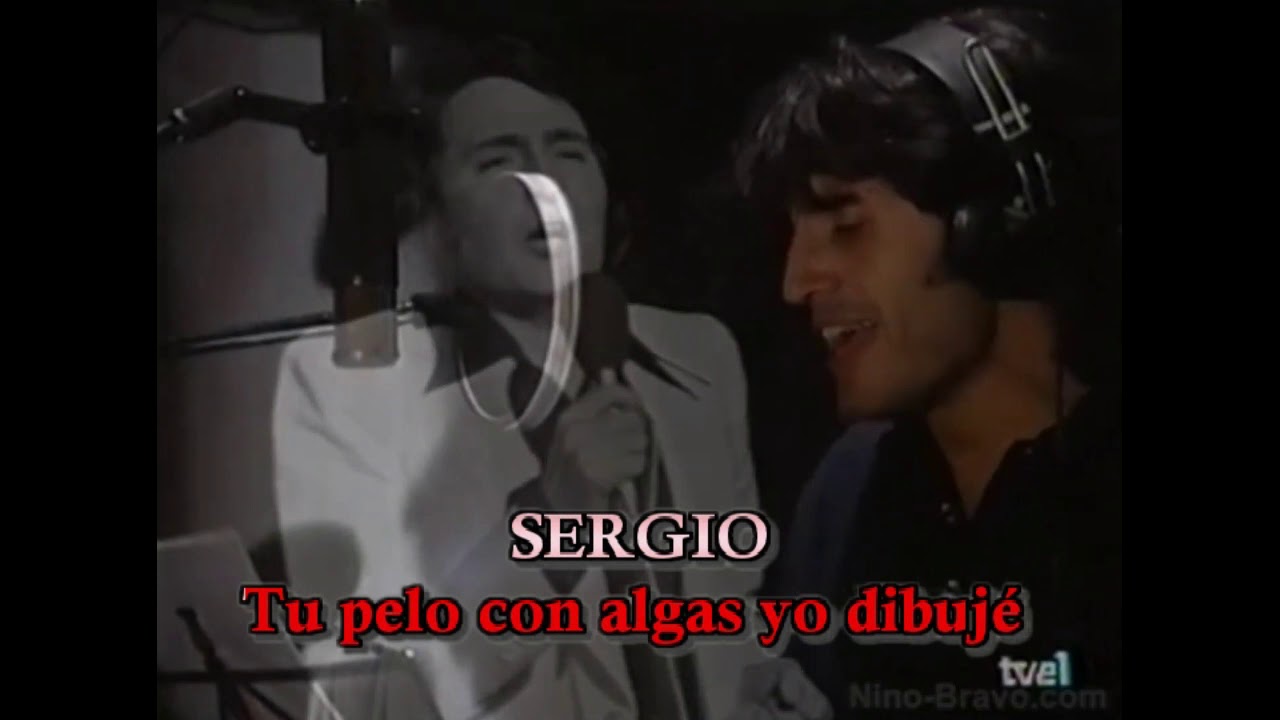 Nino Bravo y Sergio Dalma   Cartas Amarillas   LIRICS