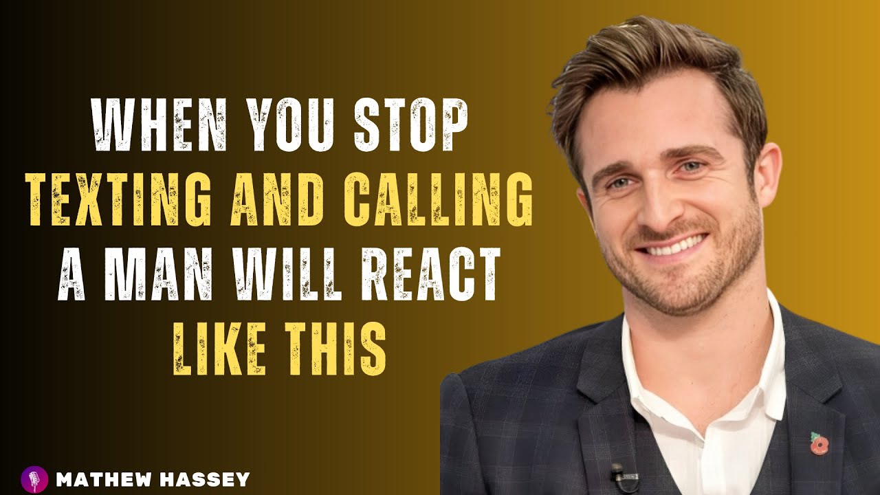 WHEN YOU STOP TEXTING AND CALLING A MAN WILL REACT LIKE THIS