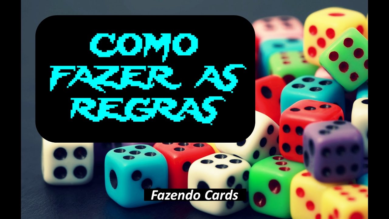 Como Fazer As Regras do Seu Jogo de Card Game