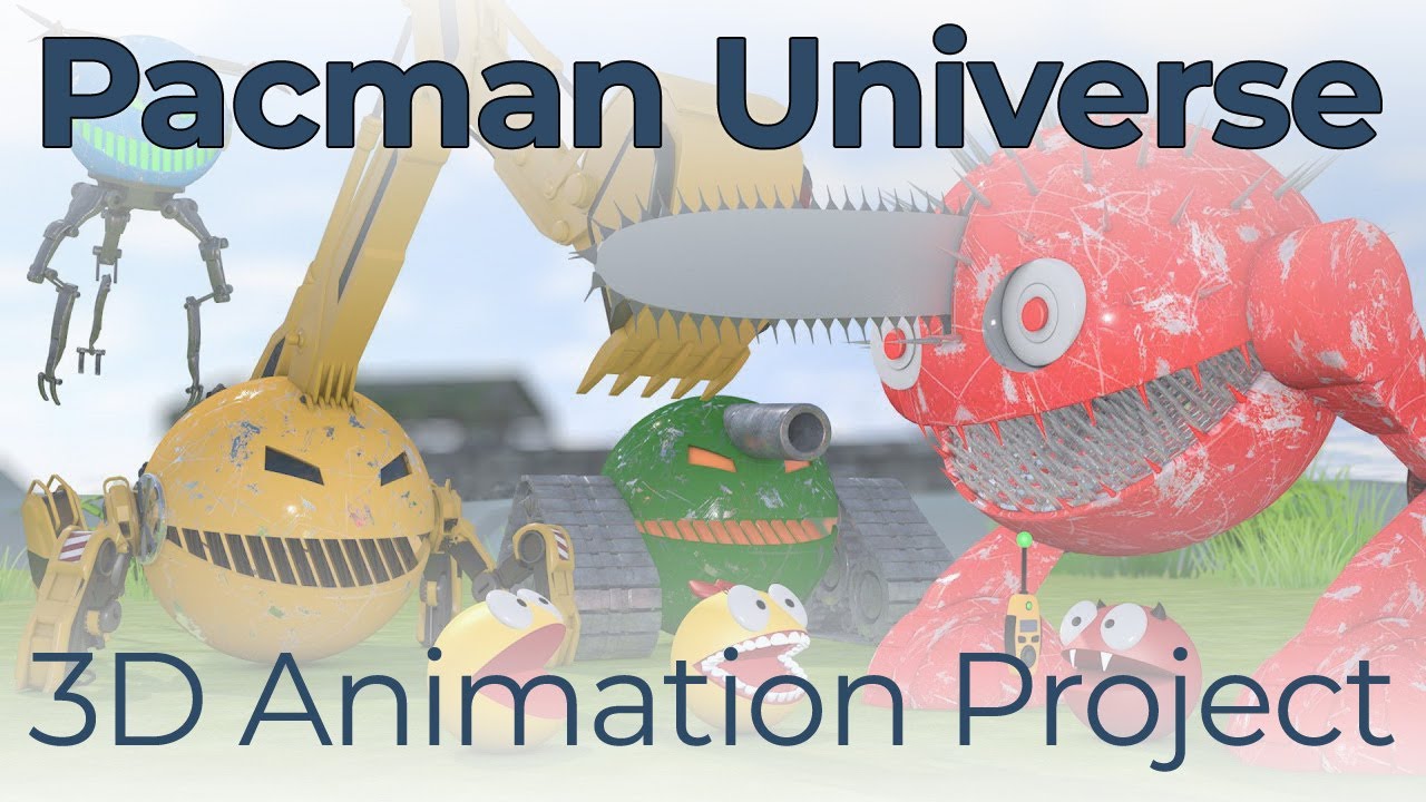 Pacman Universe &ndash; Robotic CGI Animation Compilation | Episode 4