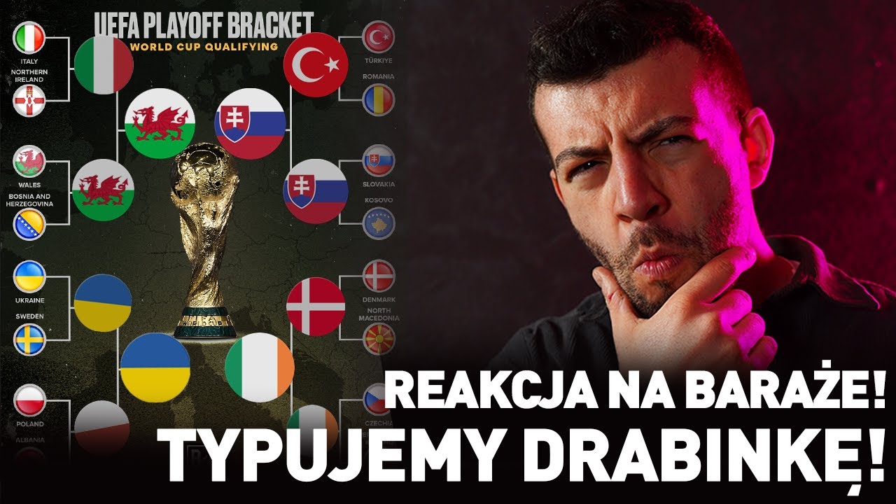 REAGUJEMY na BARAŻE! POLSKA w FINALE ze SZWECJĄ?! WŁOSI i TURCY z PROBLEMAMI? ODKLEJKA ALERT?