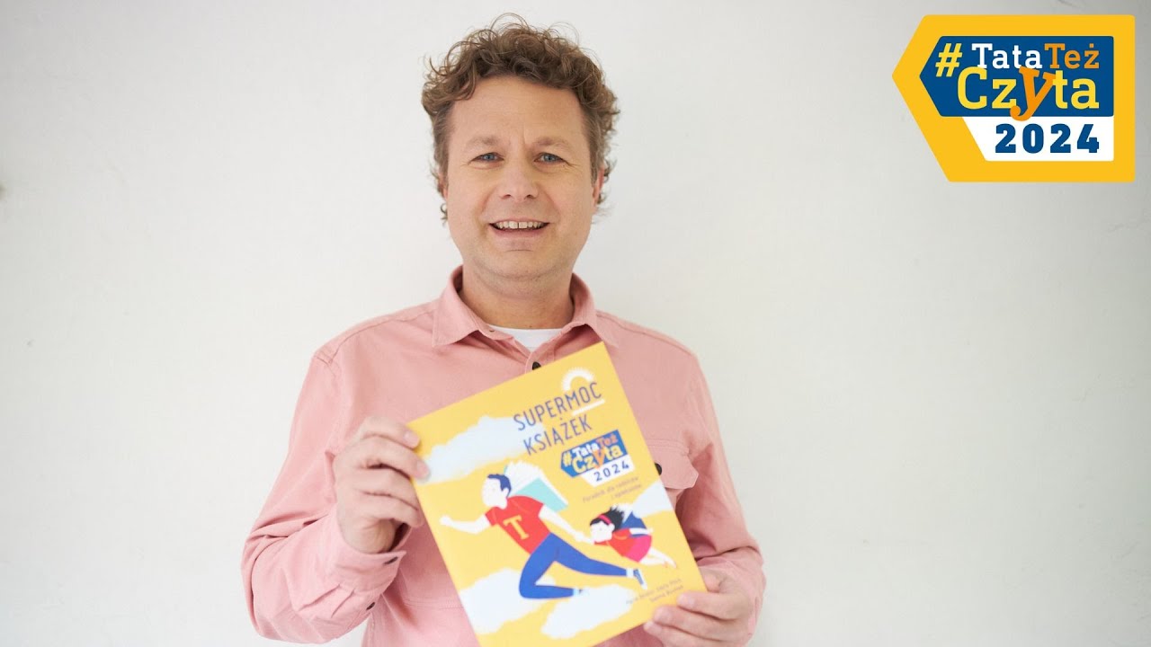 Maciej Pertkiewicz o roli ojc&oacute;w w czytaniu dzieciom... #TataTeżCzyta