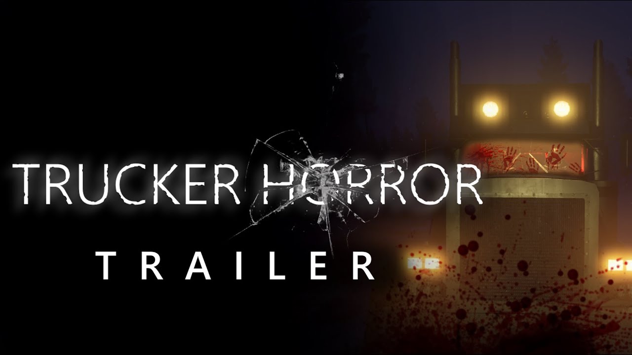 Trucker Horror - Horror Game Trailer #horrorgame #horror #games #truck #truckdriver #indiegame