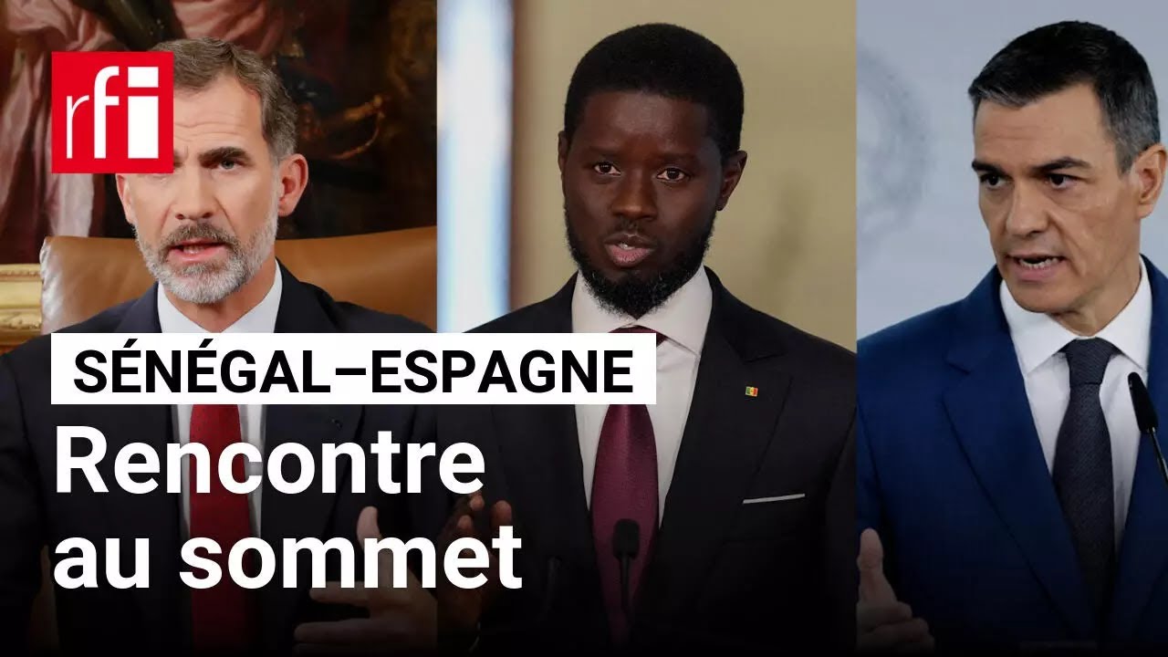 Premi&egrave;re visite d'&Eacute;tat en Espagne du pr&eacute;sident s&eacute;n&eacute;galais Bassirou Diomaye Faye &bull; RFI