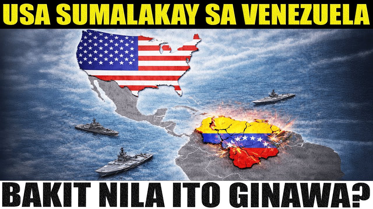 US SUMALAKAY SA VENEZUELA! Bakit lumusob ang Amerika sa Venezuela? | US-Venezuela Conflict