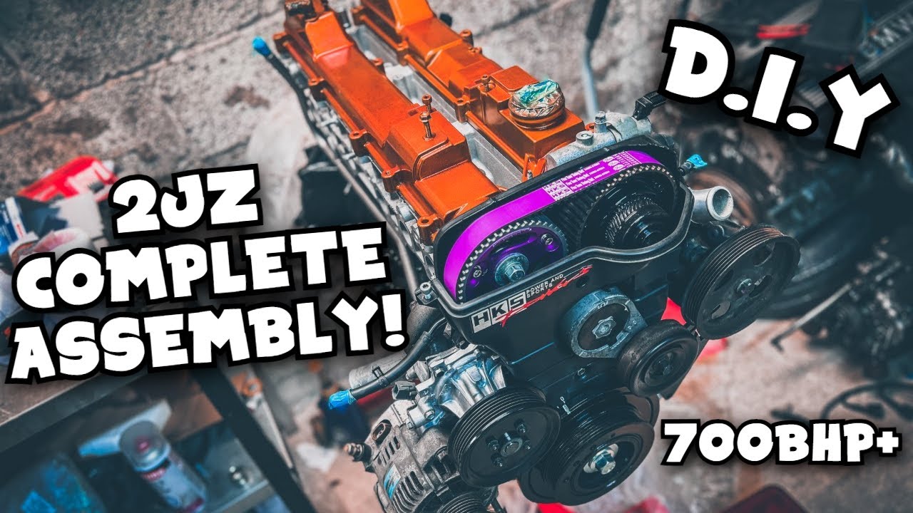 Как собрать 2jz na-t! *Полная сборка*