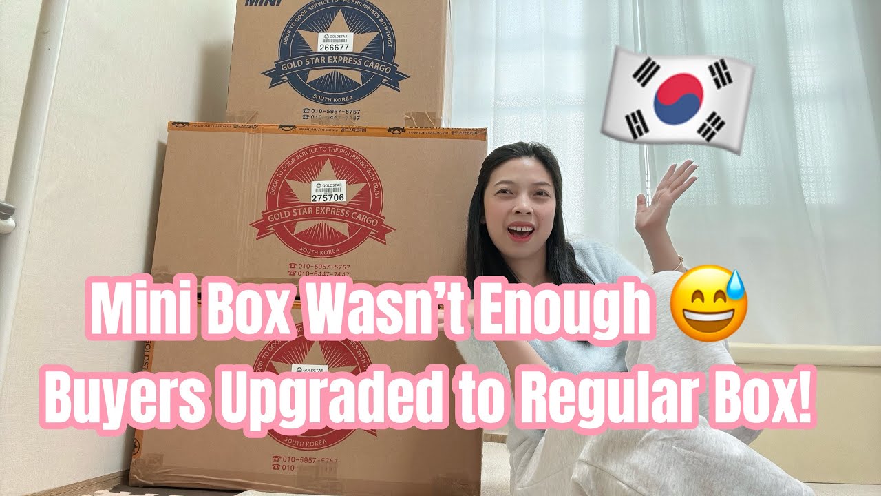 They Upgraded from Mini Box to Regular Box! | Joi Korea Cart | Pasabuy
