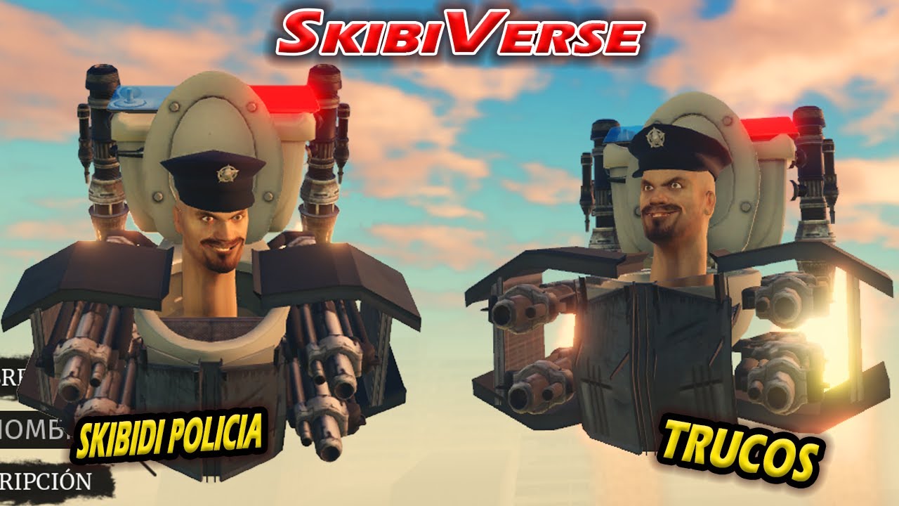 Cómo conseguir al FLYING POLICE SKIBIDI en SkibiVerse// Roblox