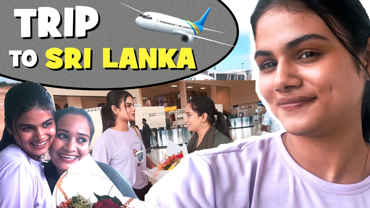 குட்டி Trip to Sri Lanka ✈️ | இங்க Buildings எல்லாமே வித்யாசமா இருக்கு 🤩 | Akshitha Ashok
