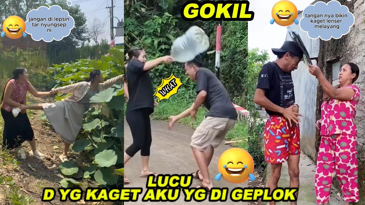 DIA YANG KAGET AKU YANG DI GEPLOK !! DRAMA KOMEDI LUCU BIKIN KOCAK