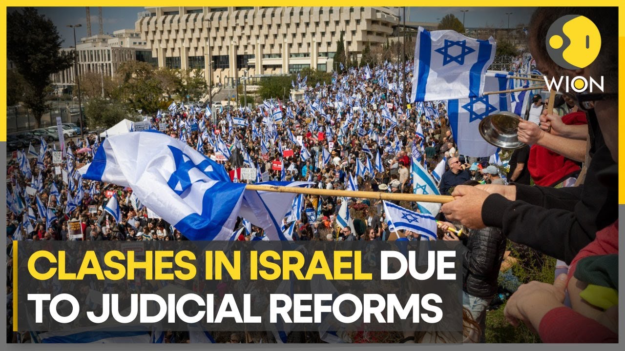 Israel: Protesters clash with police, one injured and six detained | Latest World News | WION