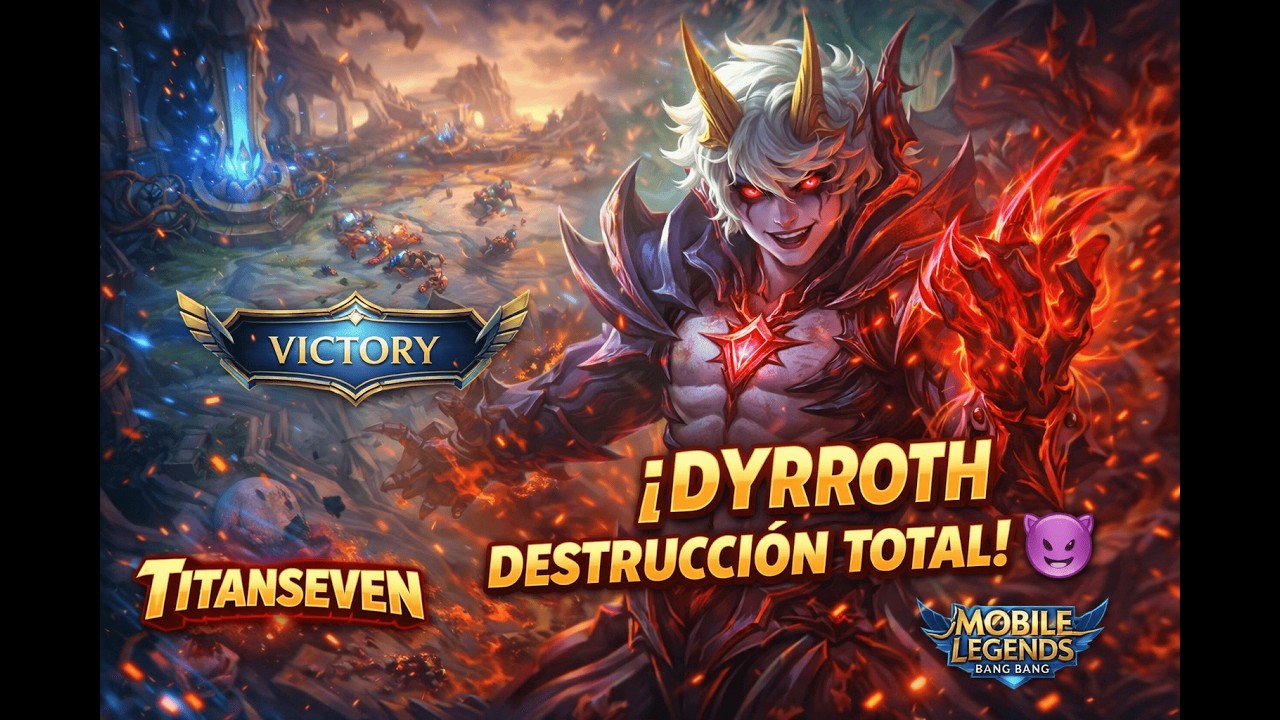 PROBANDO DYRROTH 😈 | MOBILE LEGENDS