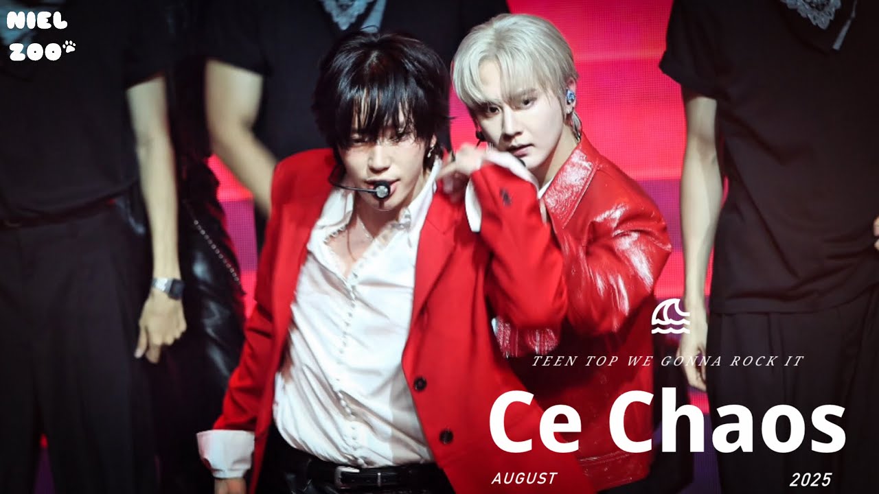 [니엘 4k] 250823 ‘틴탑(TeenTop)’ 콘서트 “Ce Chaos” NIEL Focus 
