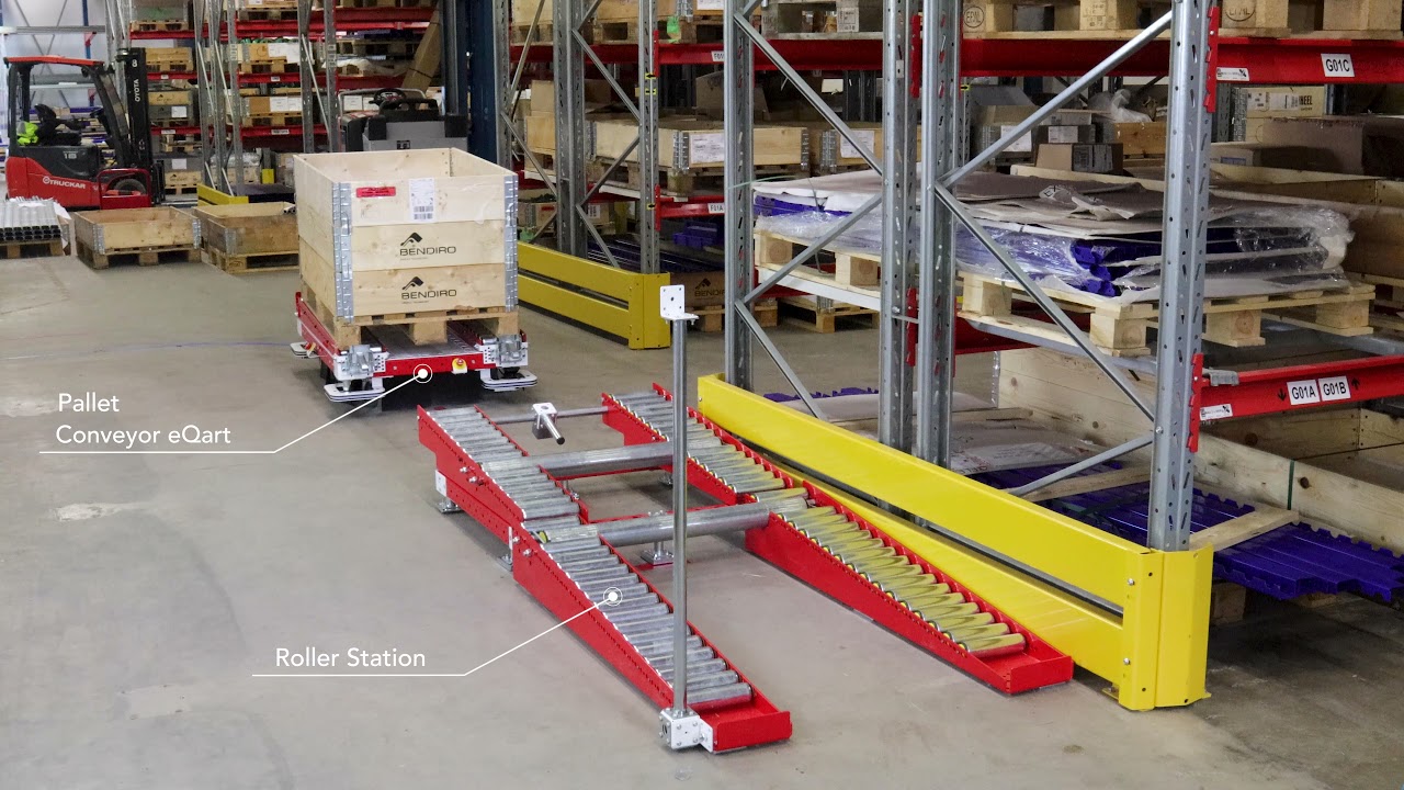 Pallet Conveyor AGV | FlexQube