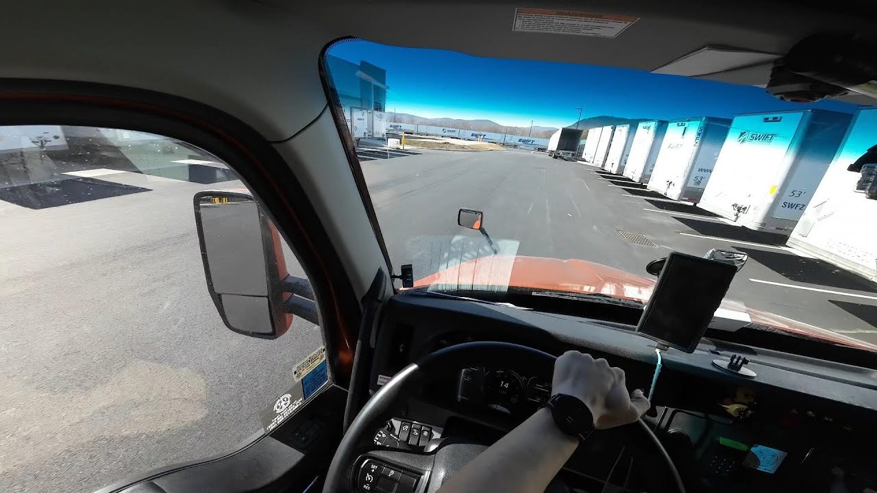 A yard full of Swift Trailers