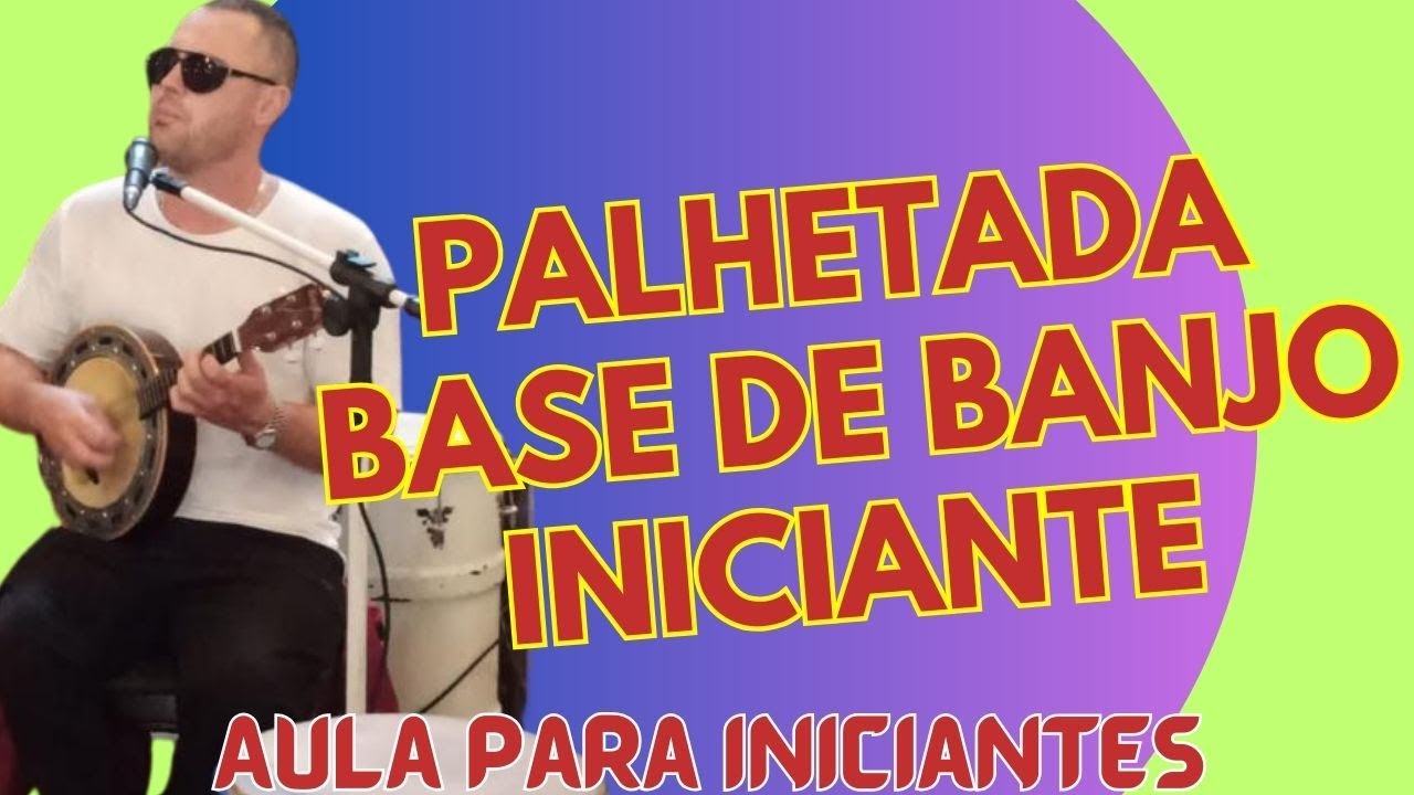 Palhetada Base para Iniciantes no Banjo #cavaquinhoparainiciantes #banjo #aulasdebanjo #cavaquinho