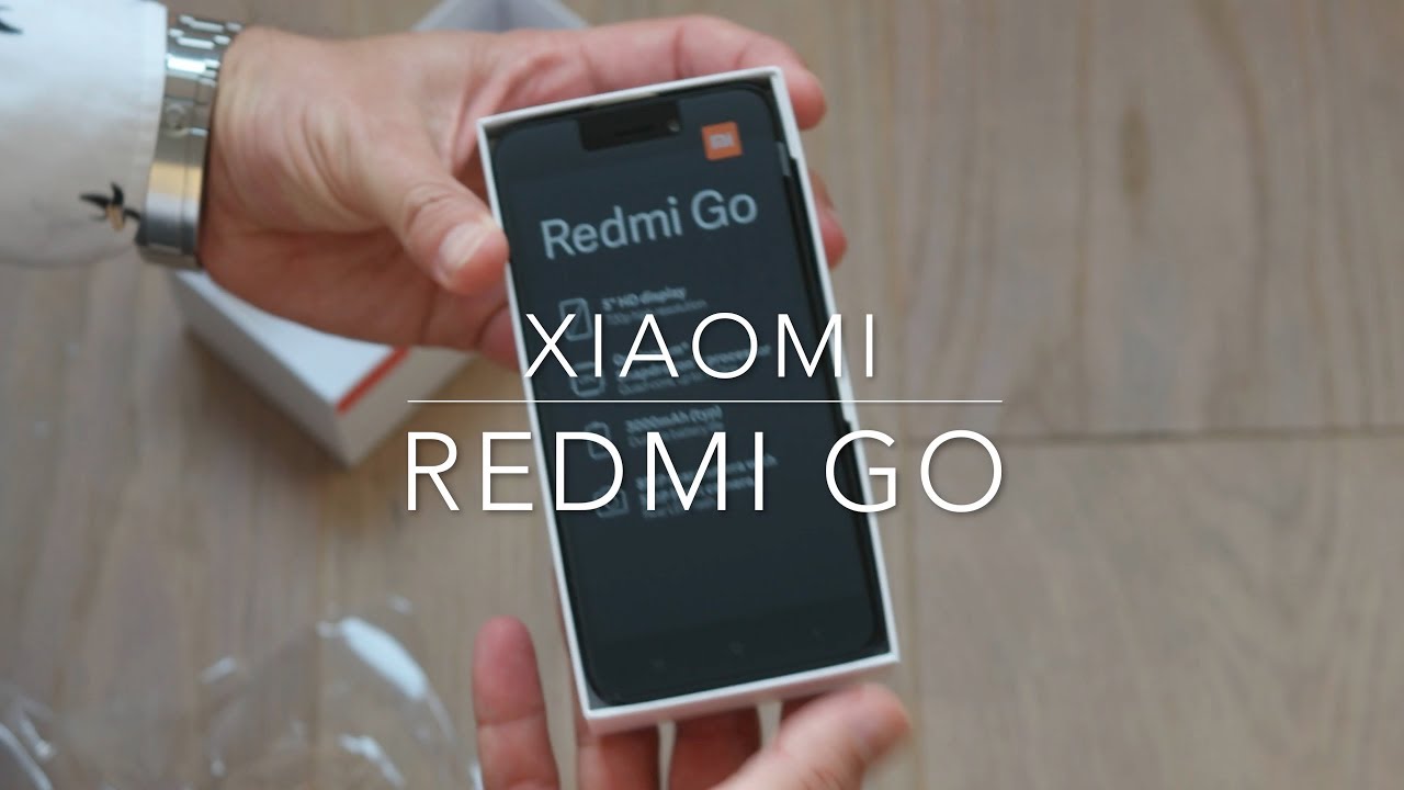 Xiaomi Redmi Go unboxing