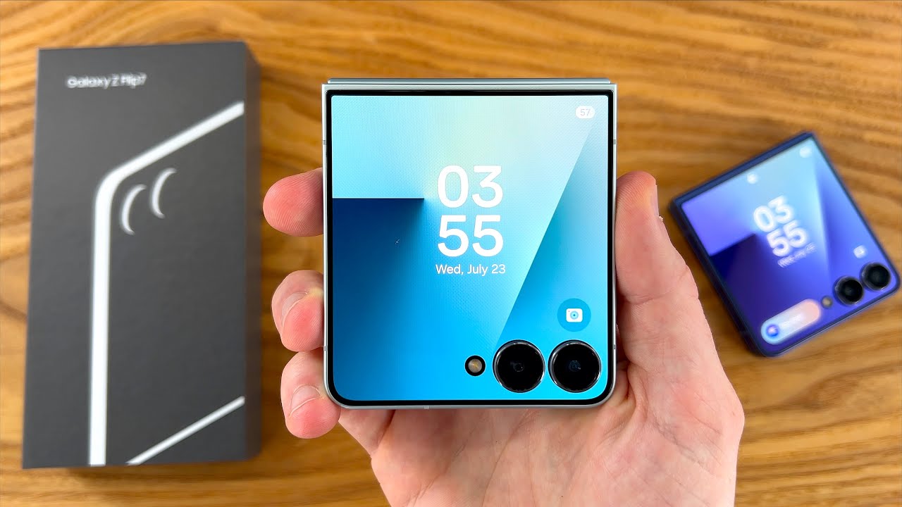 Samsung Galaxy Z Flip 7 (Mint) Unboxing & First Impressions!