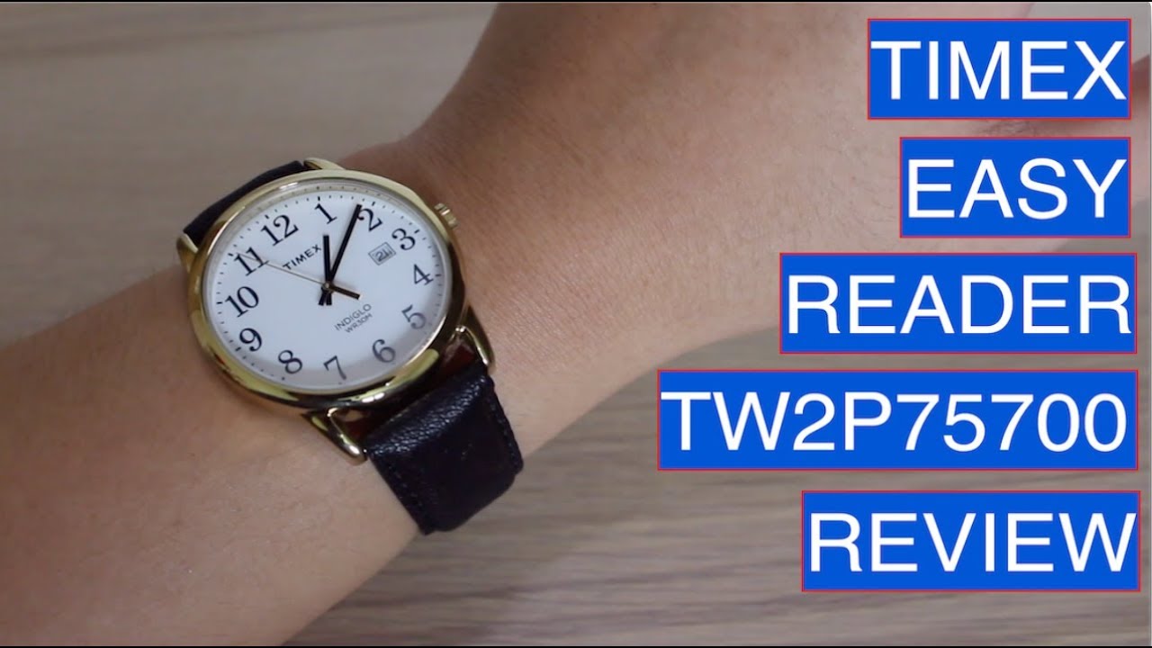 Timex Easy Reader Gold TW2P75700 Review!