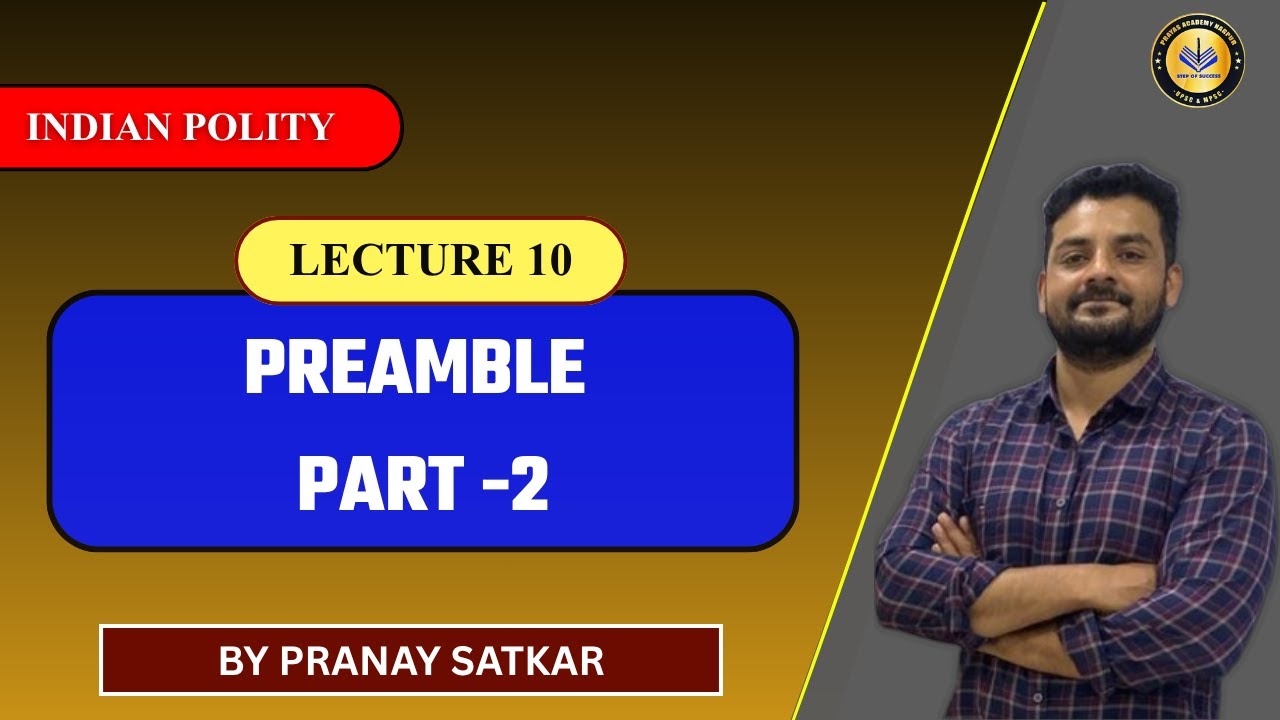 Lecture 10 - Preamble – Part 2