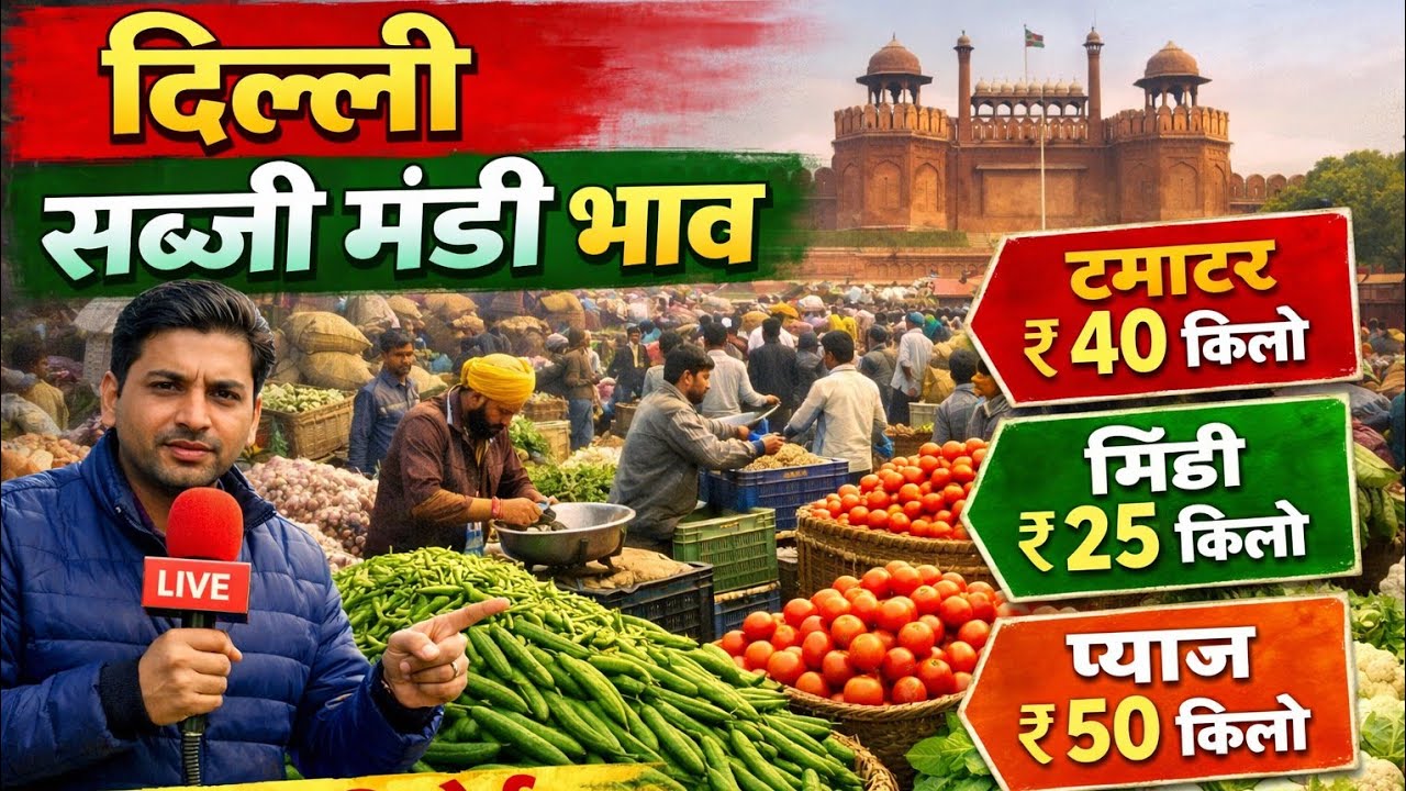 दिल्ली सब्जी मंडी भाव लाईव 06/02/2026 👍🤩❤️📢🙏👆👍🤩❤️📢🙏👆❤️❤️❤️❤️👆👆👆👆
