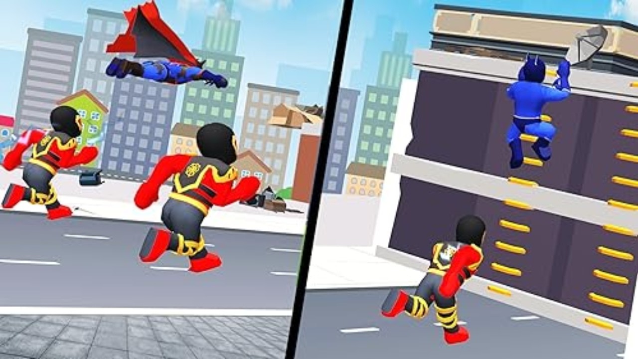 Shinchan Became Hulk And Spiderman In Hero Transform Superhero Game With Chop