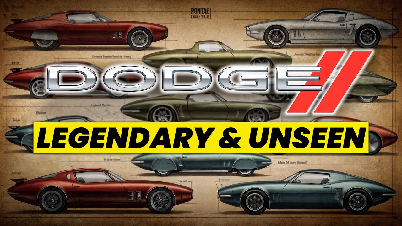 10 прототипов Dodge, которые оказались слишком дикими для производства