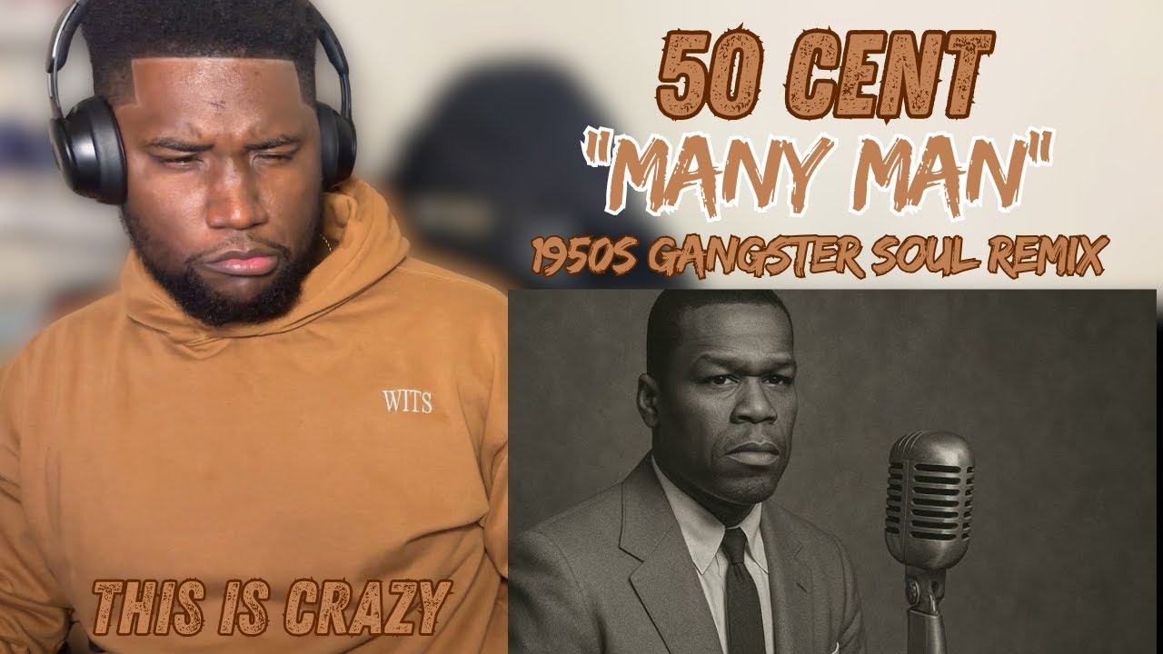 This Is Crazy Good! 50 Cent - Many Men | 1950s Gangster Soul Remix