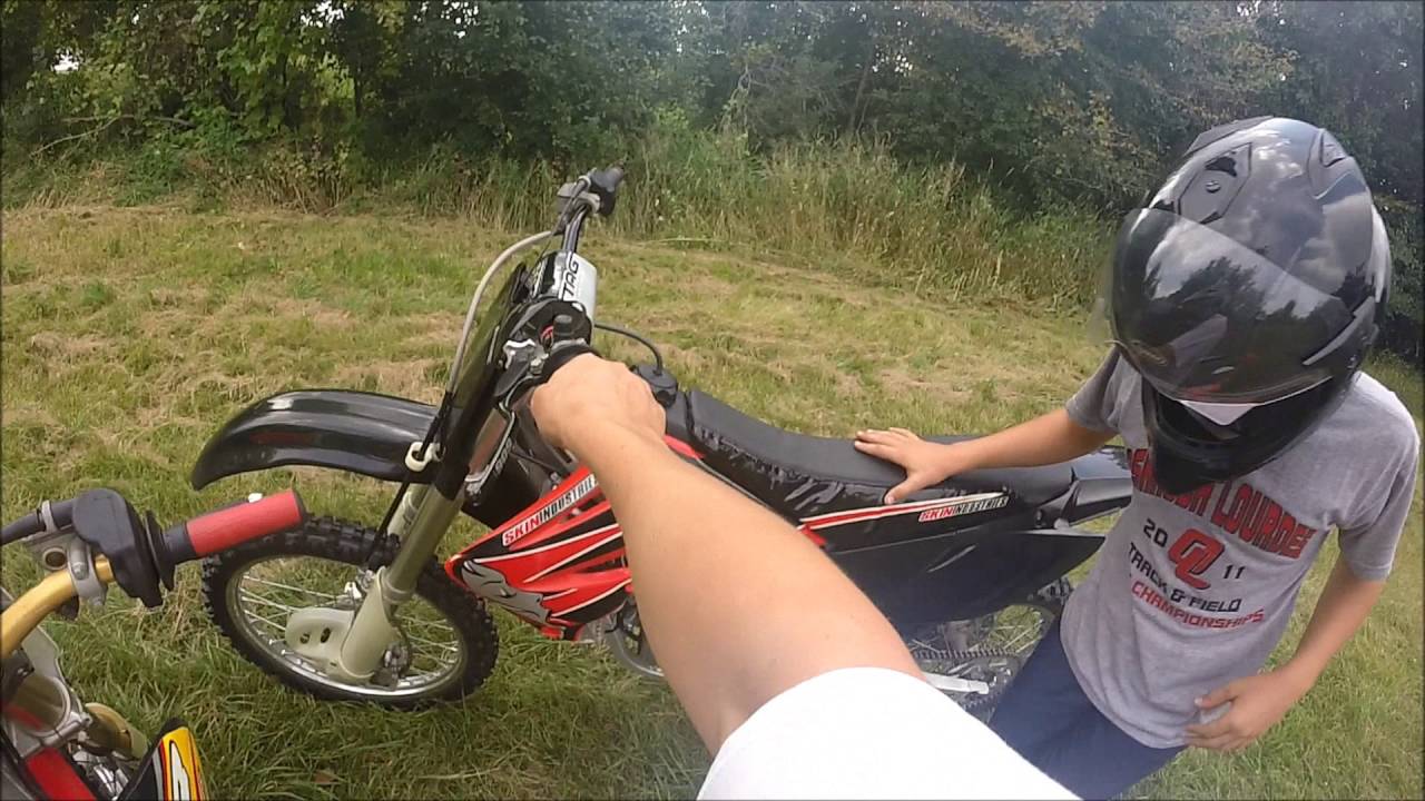 First Ride on the New Honda Cr 125!!!