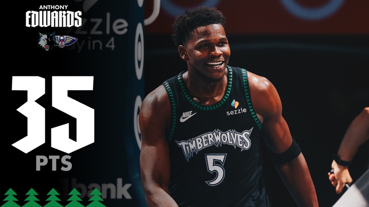 Anthony Edwards Scores 35 POINTS Vs. New Orleans | 02.06.26