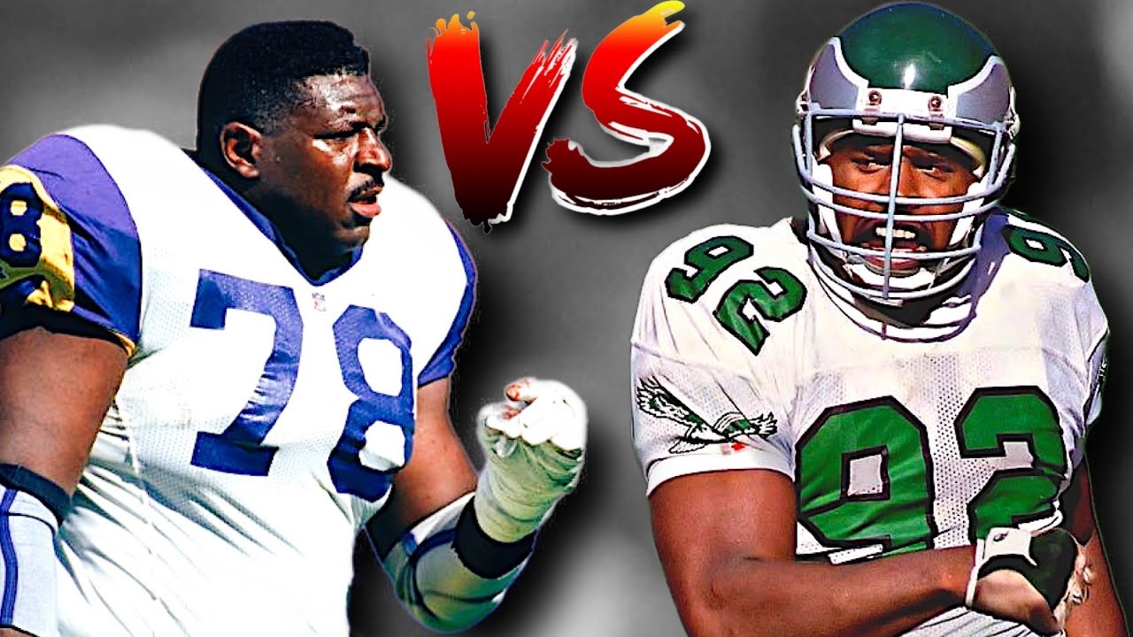 Jackie Slater vs Reggie White (1990) | OL vs DL Matchup