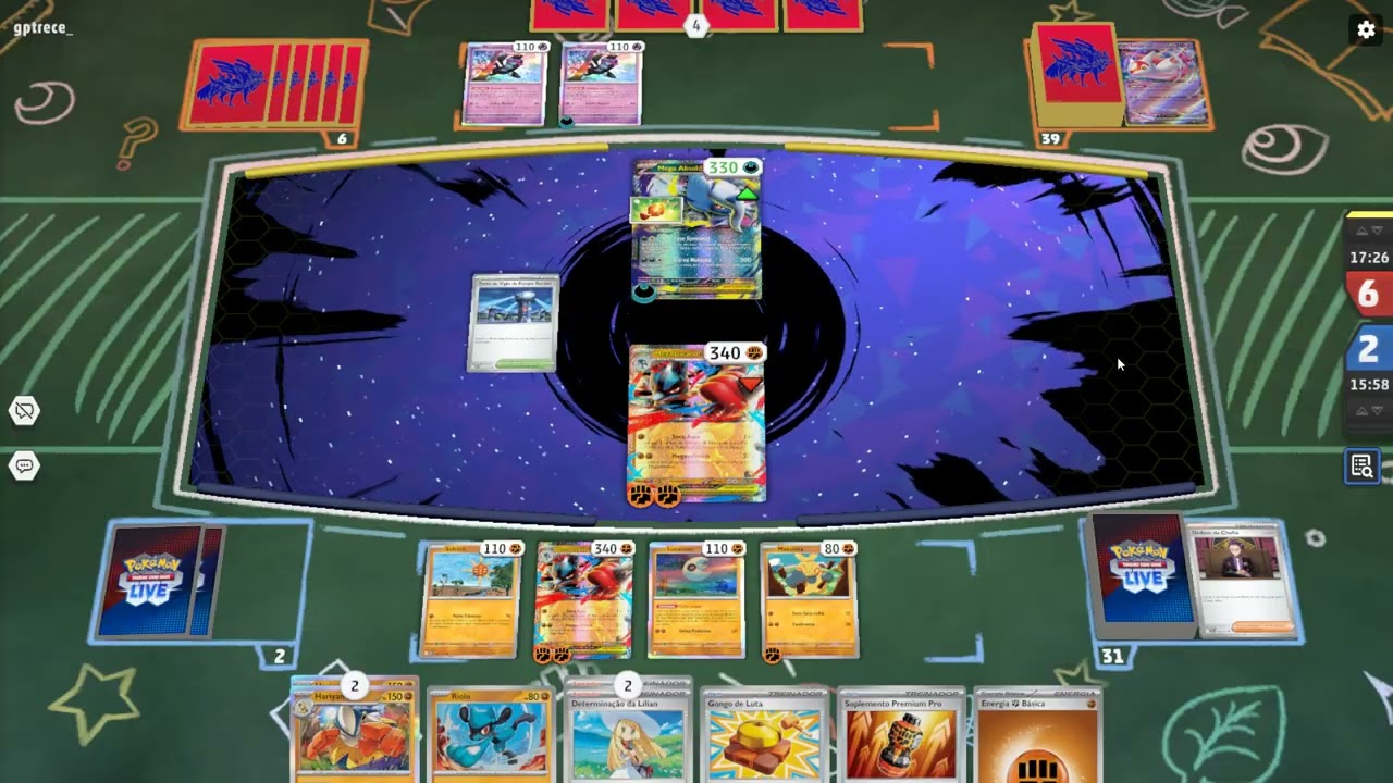 Testando Deck Mega Lucario