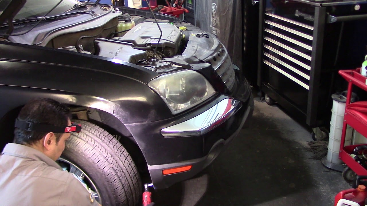 2006 Chrysler Pacifica 3 5L radiator, cooling fans test and pressure test