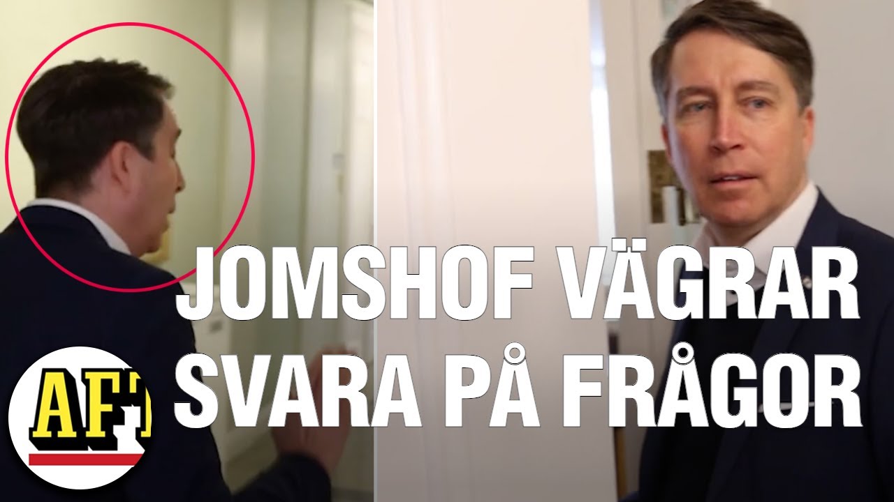 Efter kritiken &ndash; Richard Jomshof (SD) v&auml;grar svara p&aring; Aftonbladets fr&aring;gor