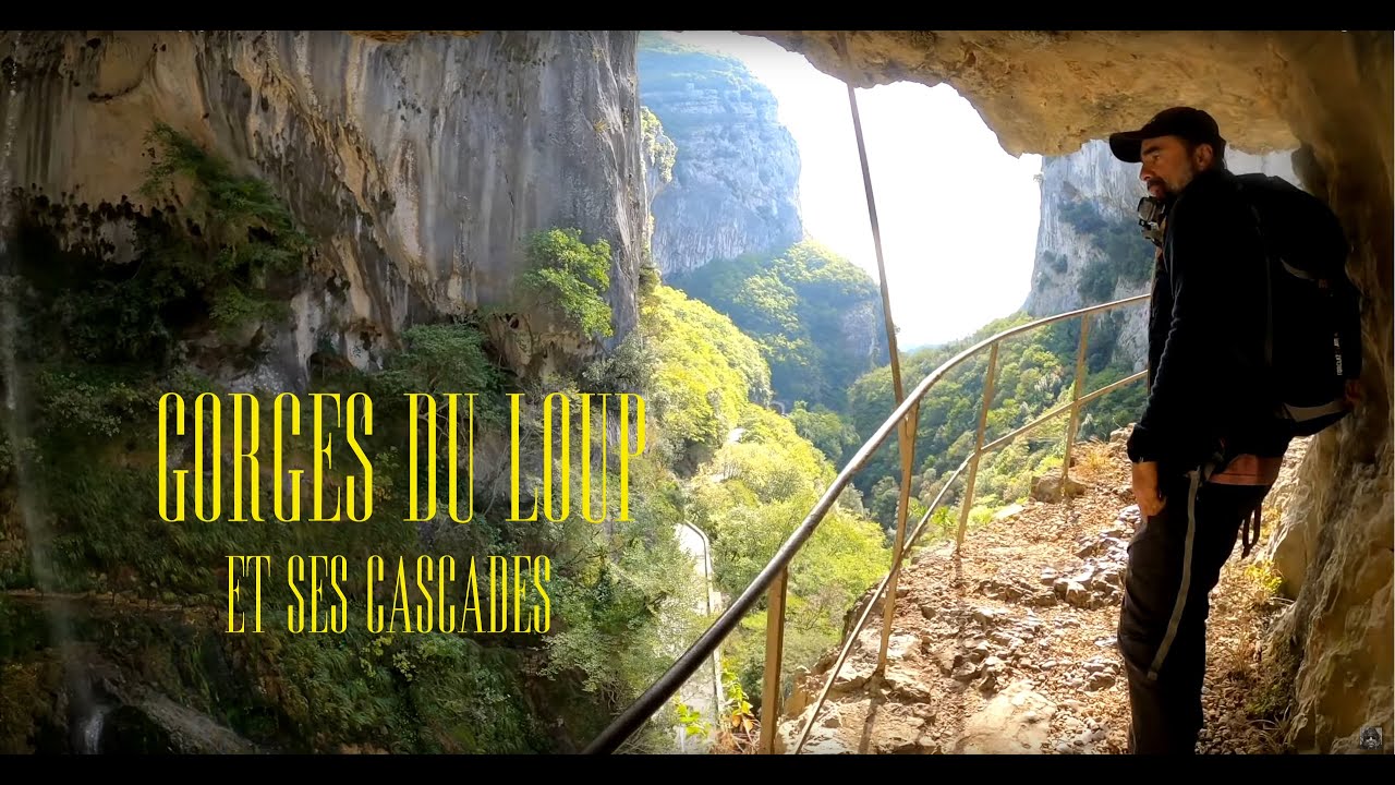 Cascades de Courmes et gorges du loup