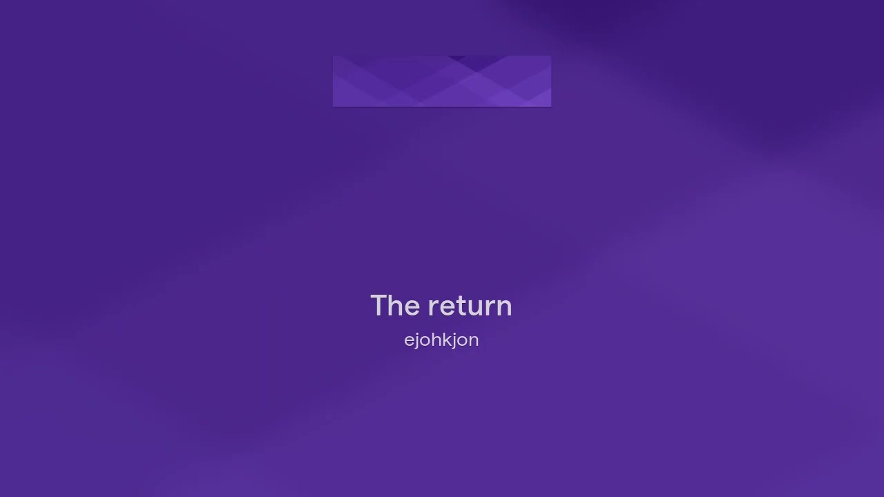 The return