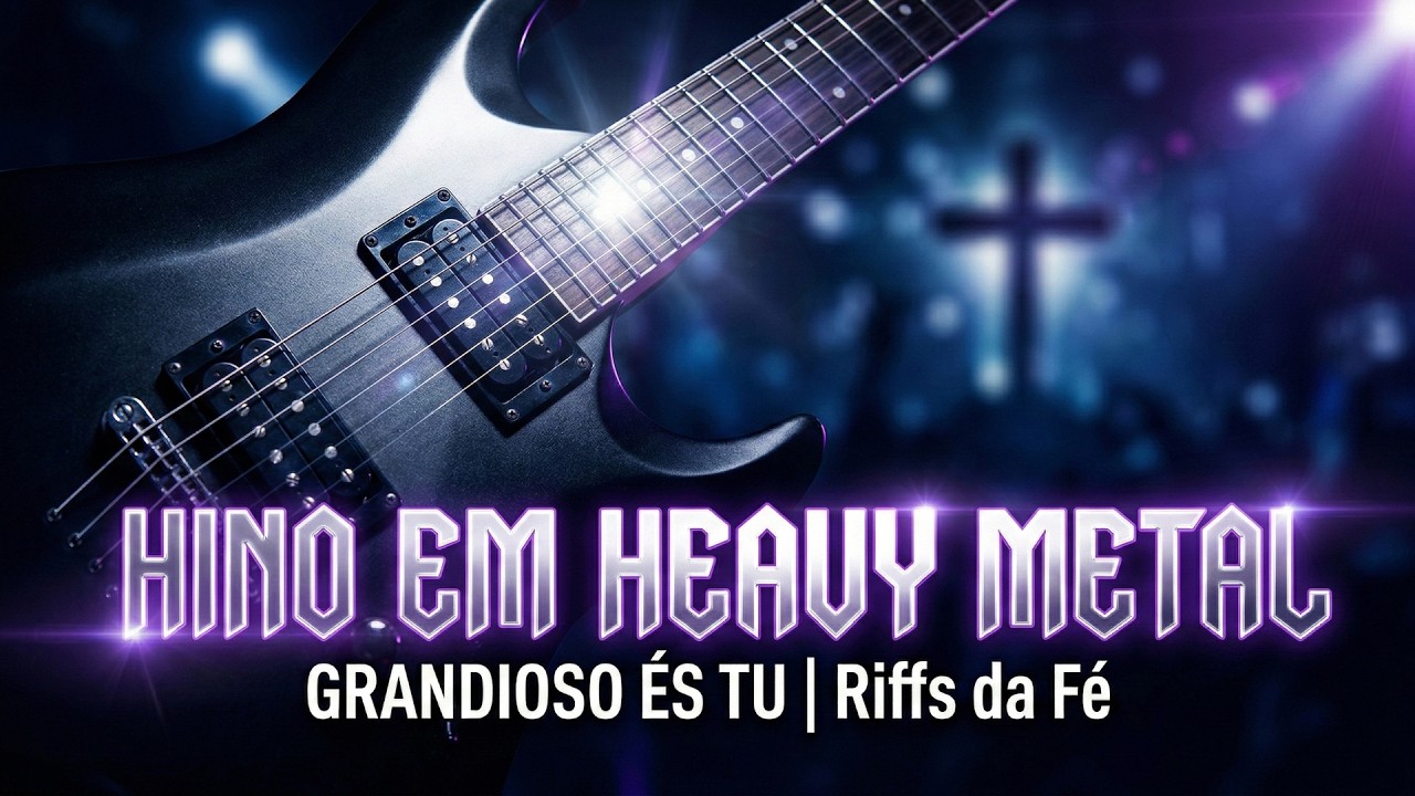 GRANDIOSO ÉS TU | Versão Heavy Metal (Hino Clássico em Rock Cristão Pesado) | Riffs da Fé