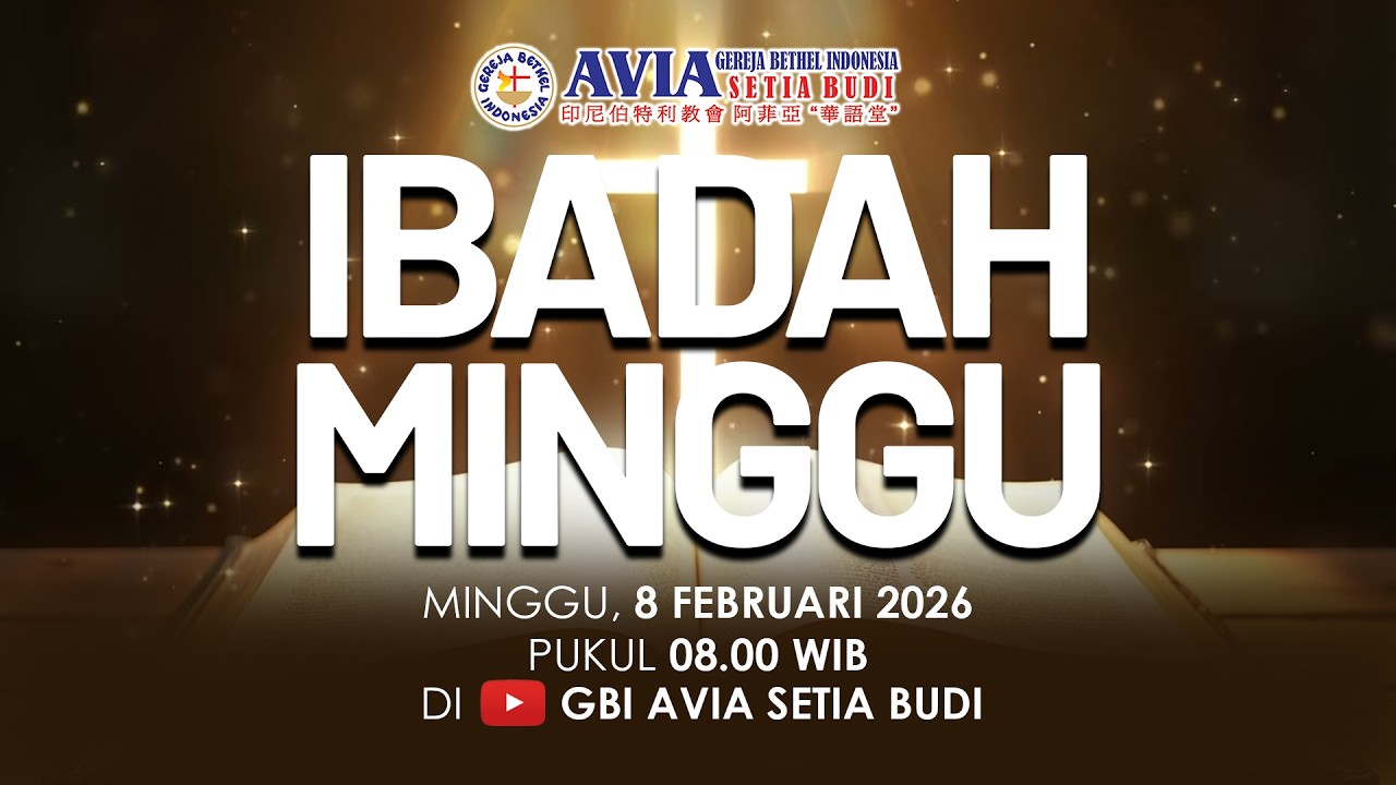 Ibadah Minggu, 8 Februari 2026 | HUBUNGAN ILAHI MEMBAWA KESATUAN  | Pdt. Jhonny Edward Manurung