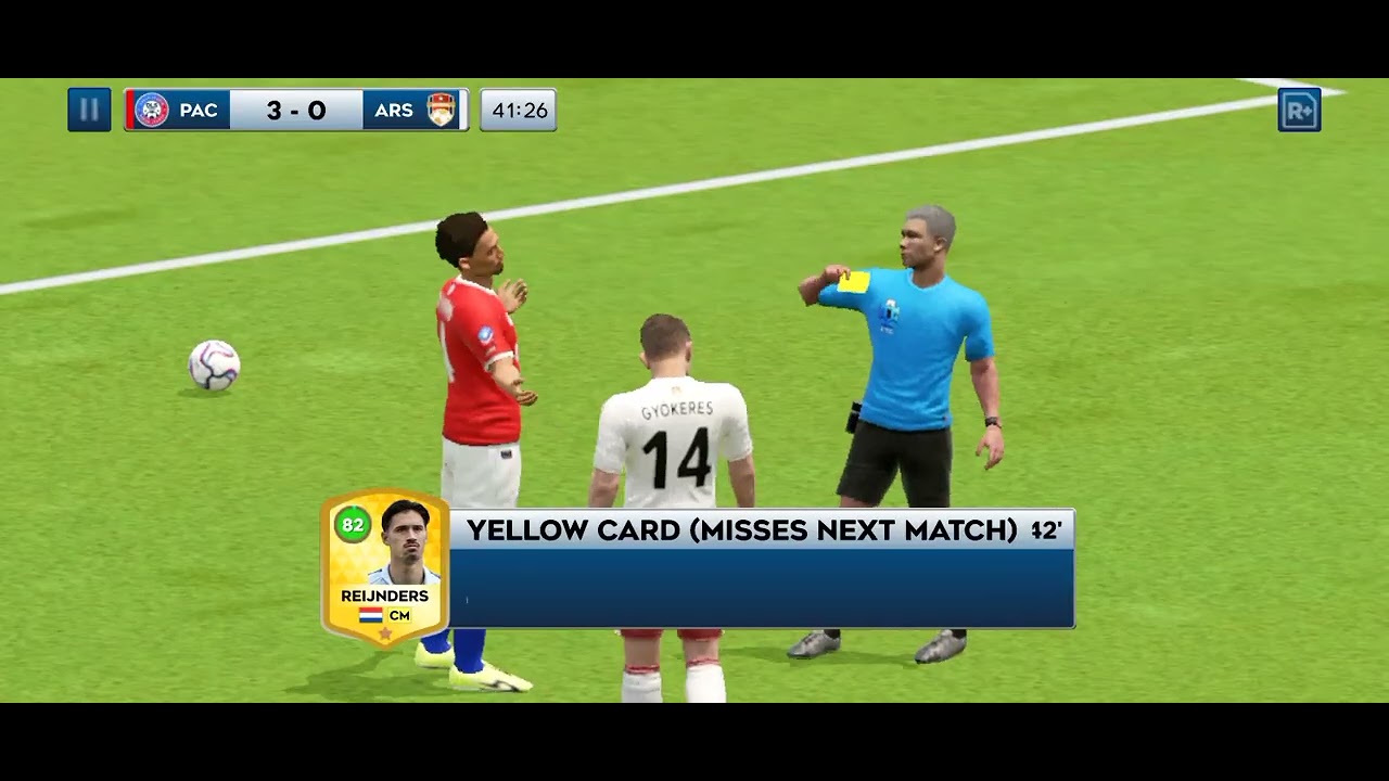 Me playing against arsenal guess who won 🥳🥳🥳