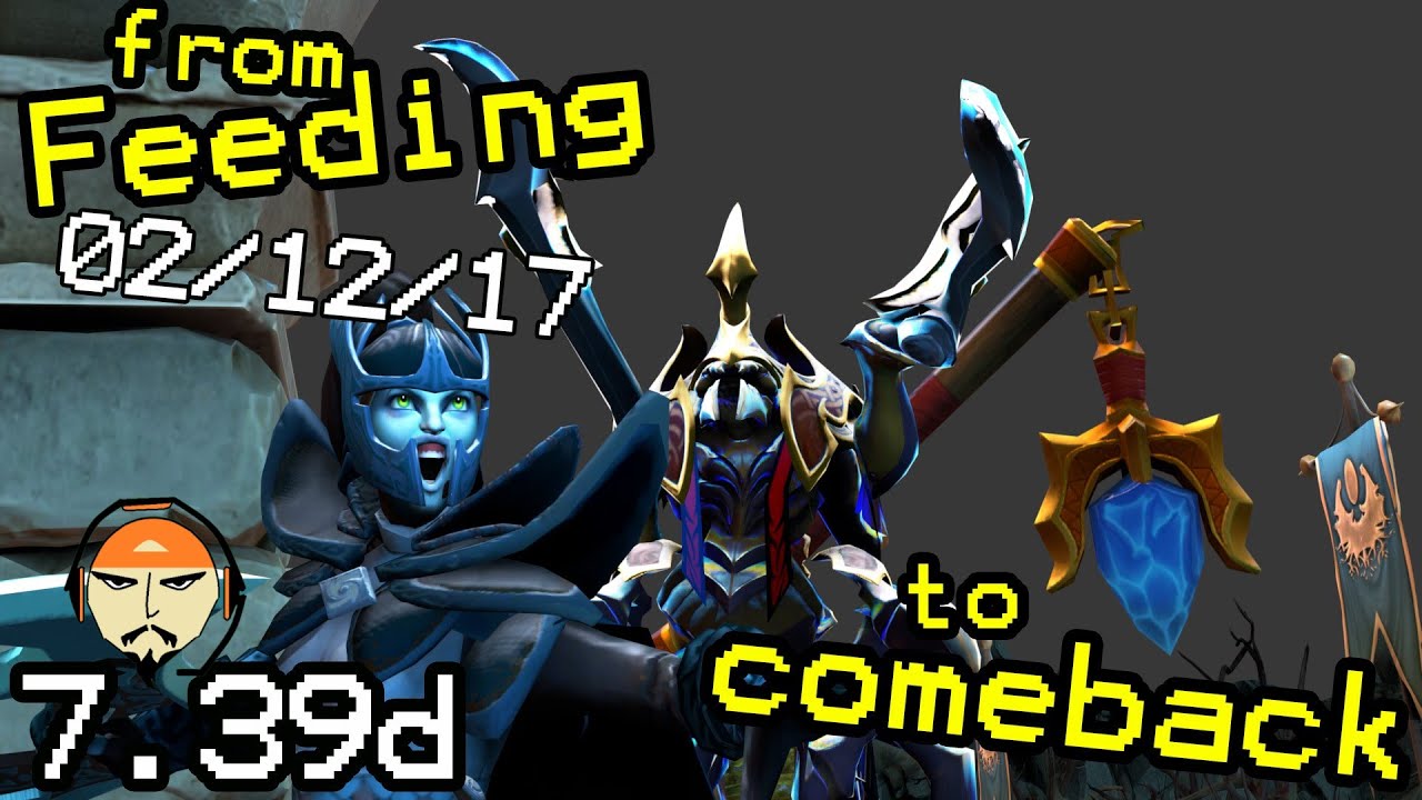 Nyx Assassin highlights : comeback with game changing staff / 7.39d dota 2 immortal bracket