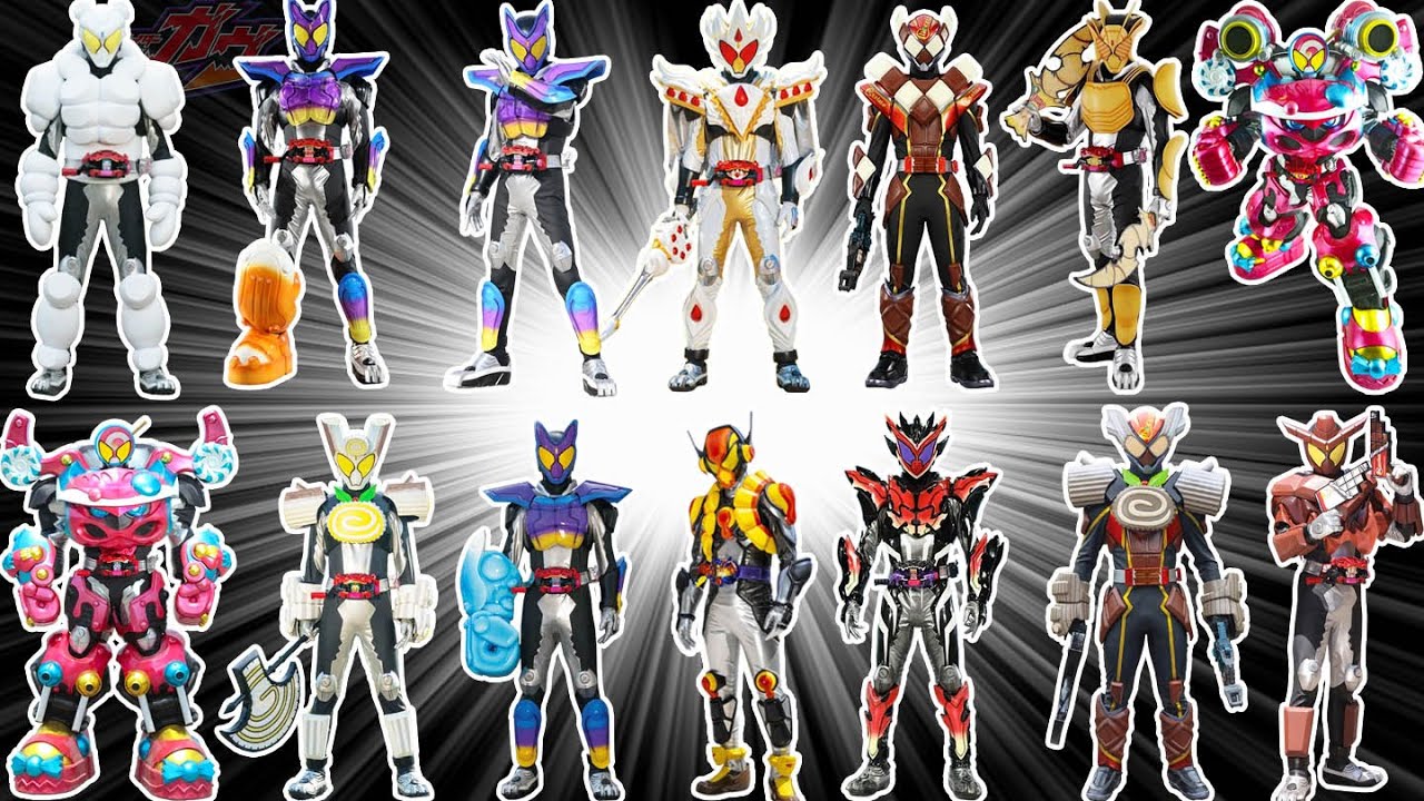 仮面ライダーガヴ！劇中の変身フォームを完全再現！ガヴやヴァレン、ヴラム、ビターガヴだ！