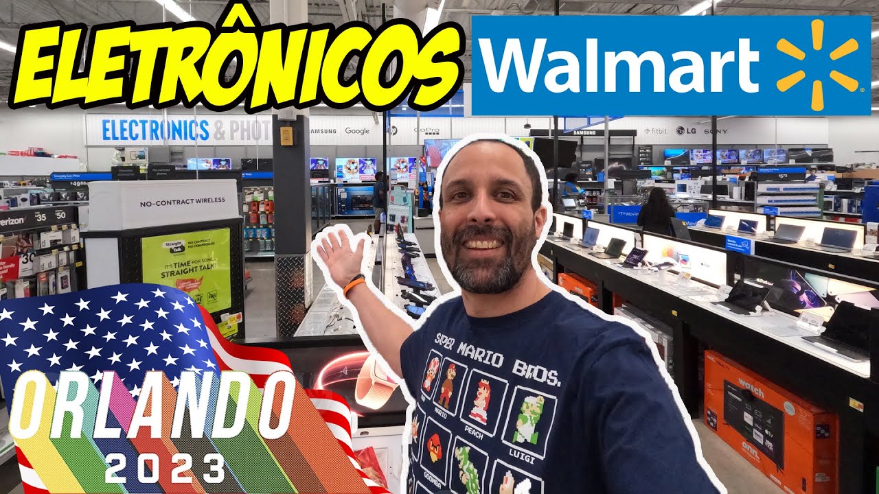 Eletrônicos no WALMART de Orlando EUA - Vocês não vão acreditar nos preços! Atualizado 2023