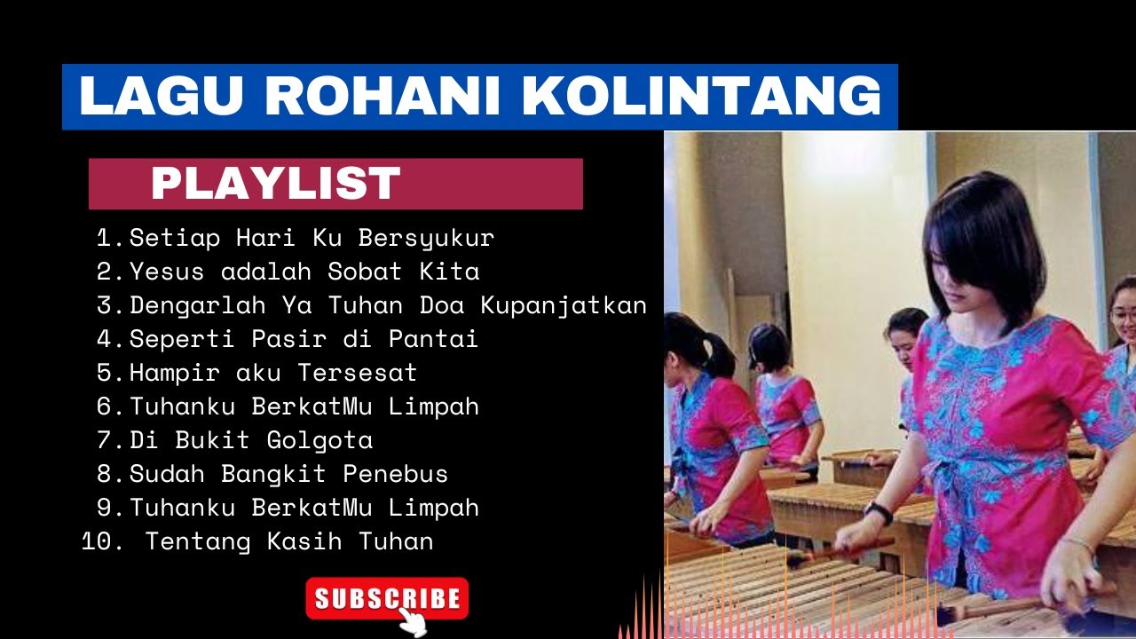 Lagu Rohani Kolintang | Penuh Kenangan | Lirik | Pemandangan Alam
