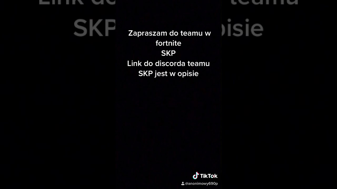 Szukam os&oacute;b to team SKP