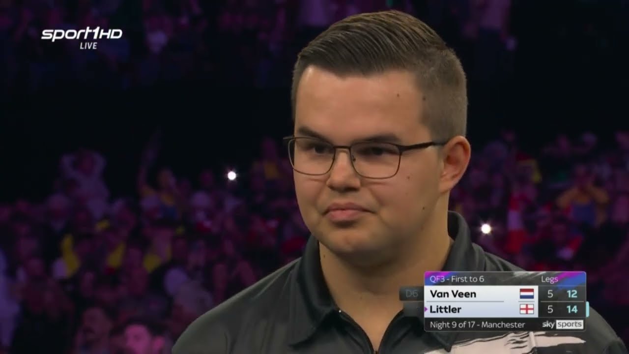 LUKE LITTLER IS ANGRY DARTS PREMIER LEAGUE 2026 MANCHASTER