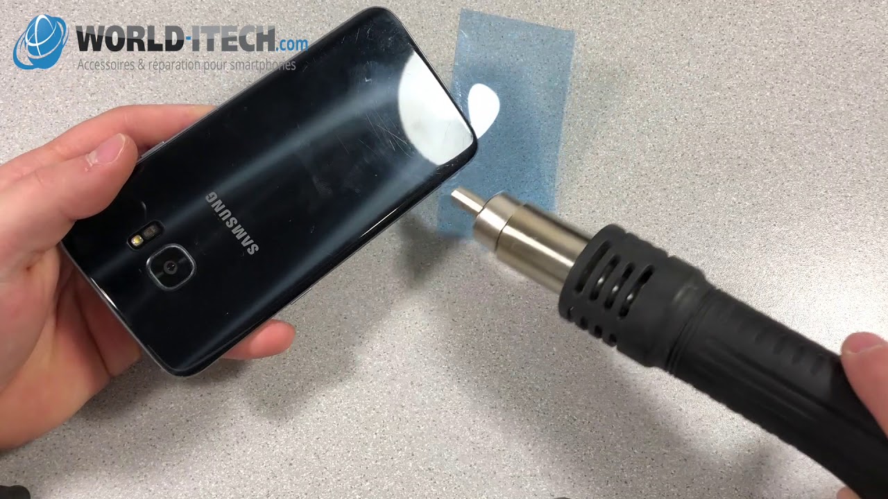 Remplacement vitre arri&egrave;re S7 / S7 EDGE : Tutoriel