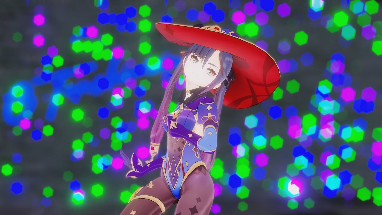 [MMD/Genshin Impact] Mona - Wiggle Wiggle