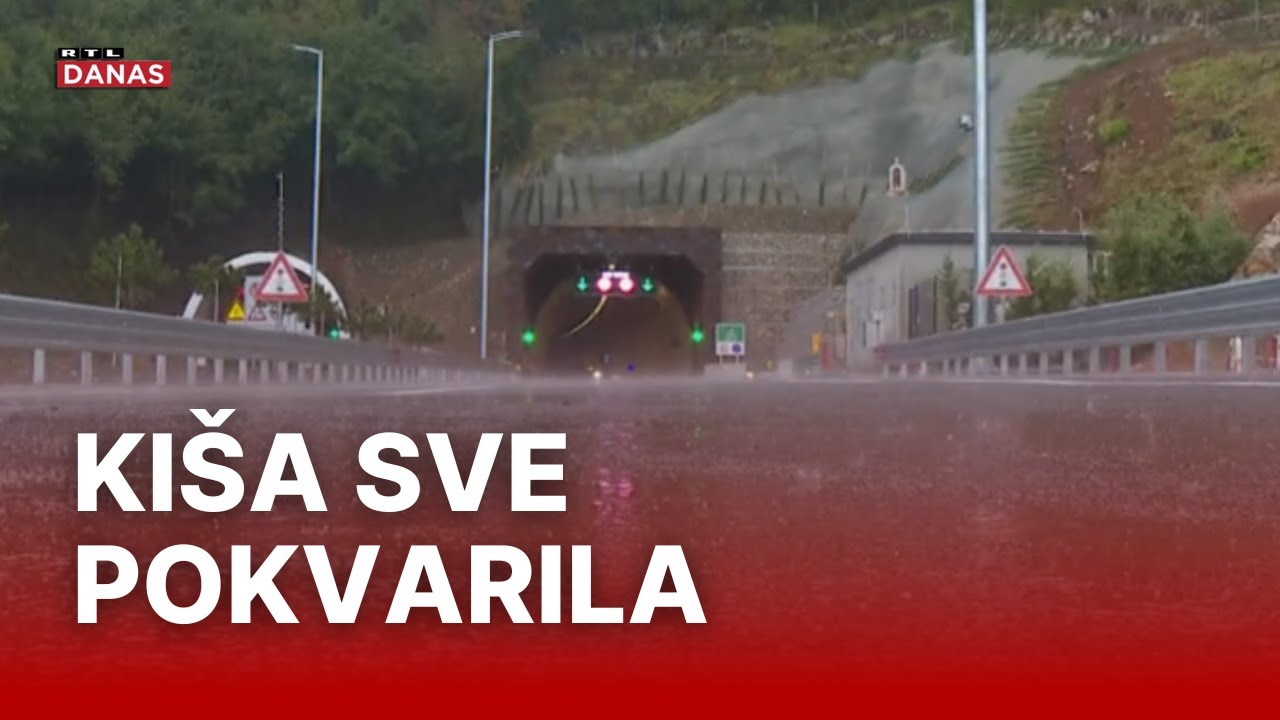 Zbog lošeg vremena ogođena svečanost otvorenja druge cijevi tunela Učka | RTL Danas