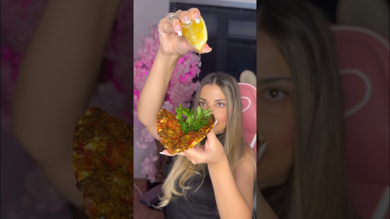 Getir dondurulmuş lahmacun deniyoruz 🤤 #shorts #asmr #asmrsounds #ramazan2024